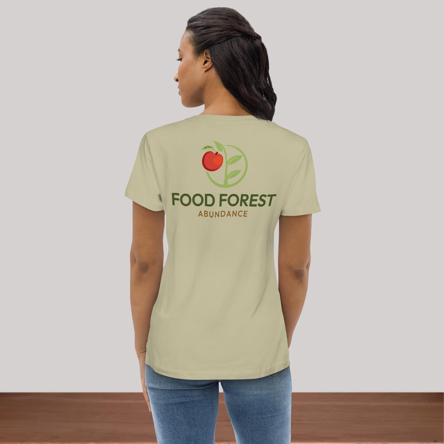 Women's fitted eco tee