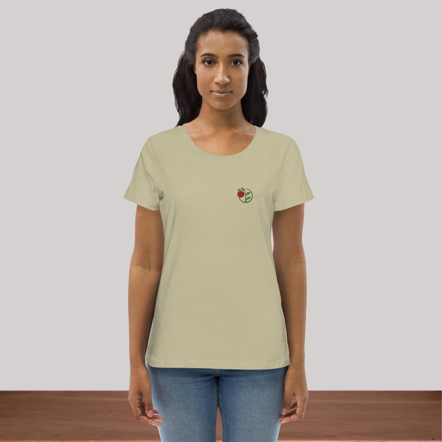 Women's fitted eco tee